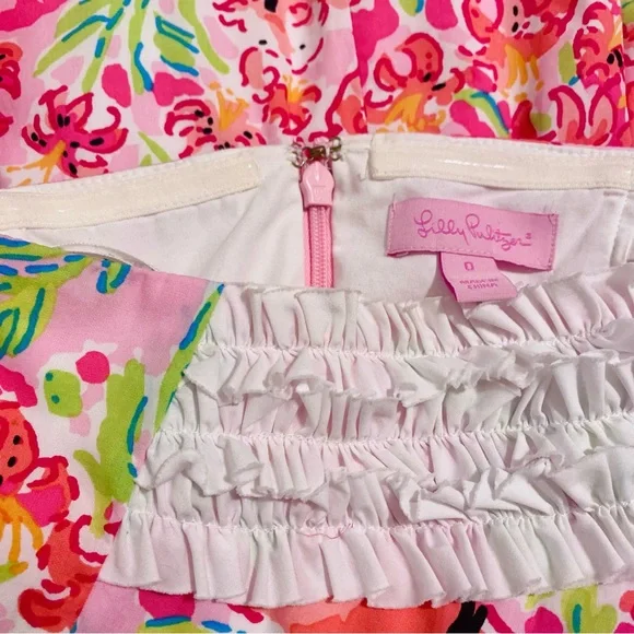 Lilly Pulitzer Call Me Kitty Ferra Dress Size 0 - Picture 8 of 10